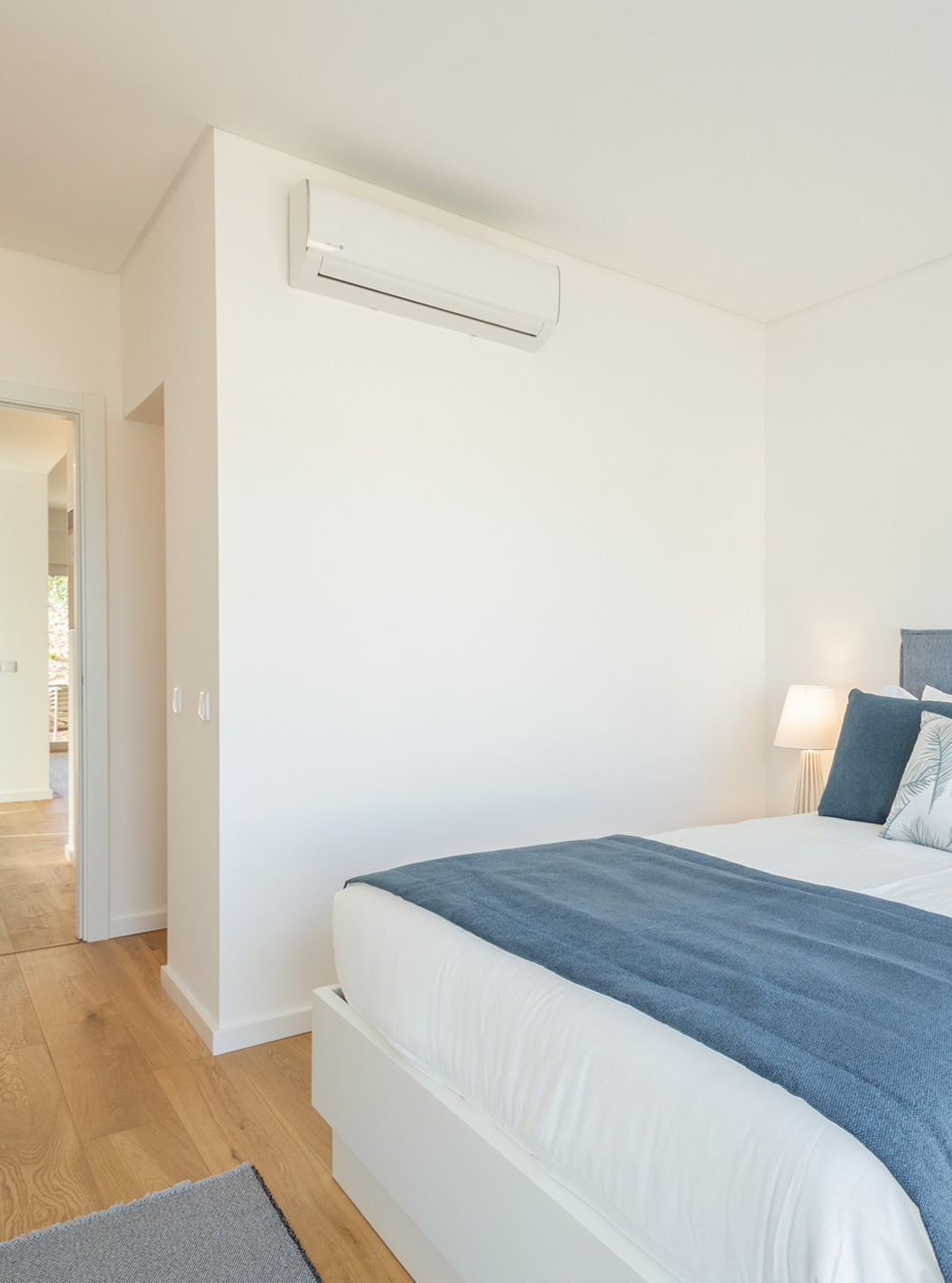 Das Wohnung im ersten Stock mit 3 Schlafzimmern – 5 Erwachsene im  Pestana Valley hat ein Doppelbett und eine Klimaanlage