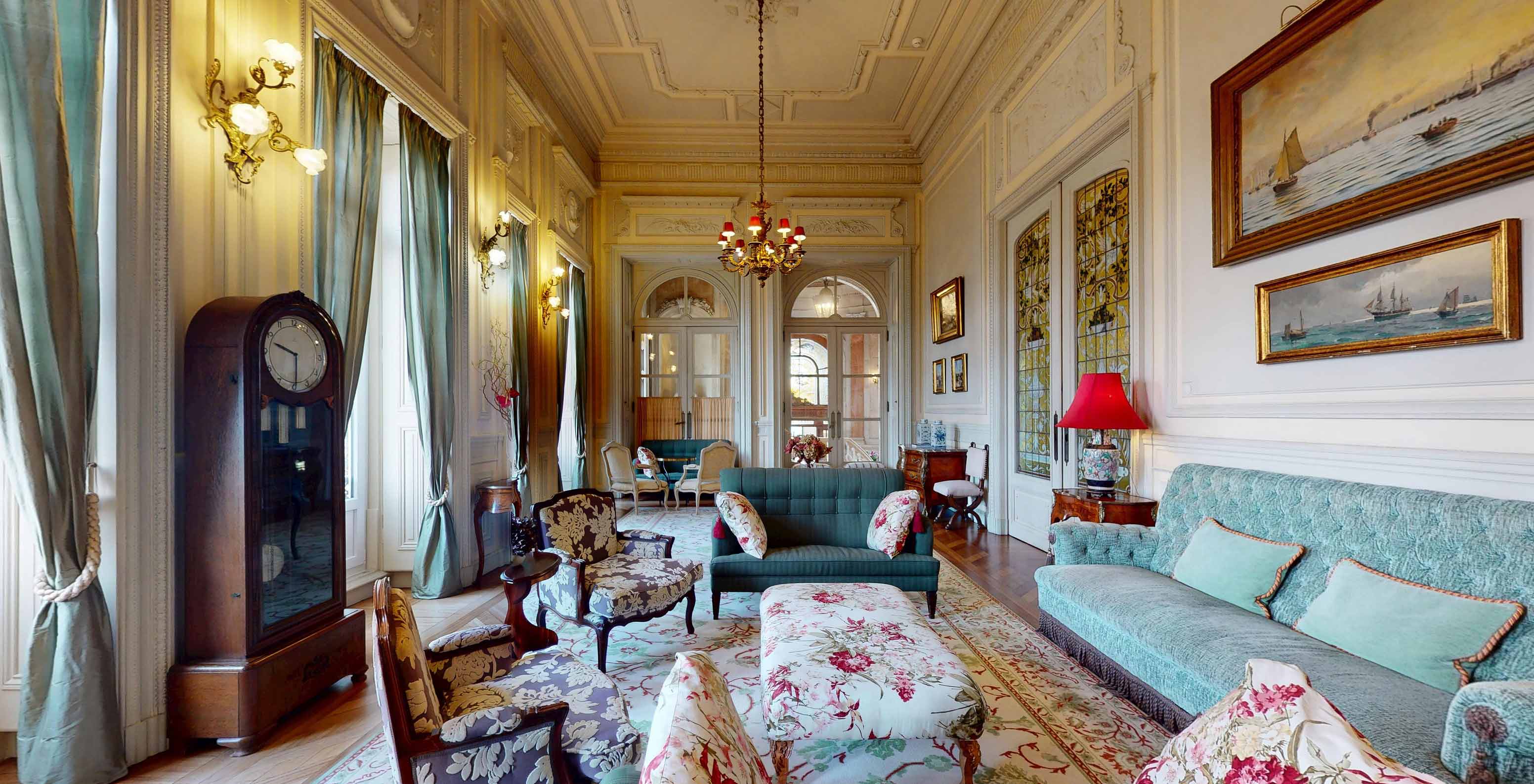 Luís XV Saal im Palace Lisboa, Hotel im Palast mit Pools und Spa, geräumig und elegante Möbel	