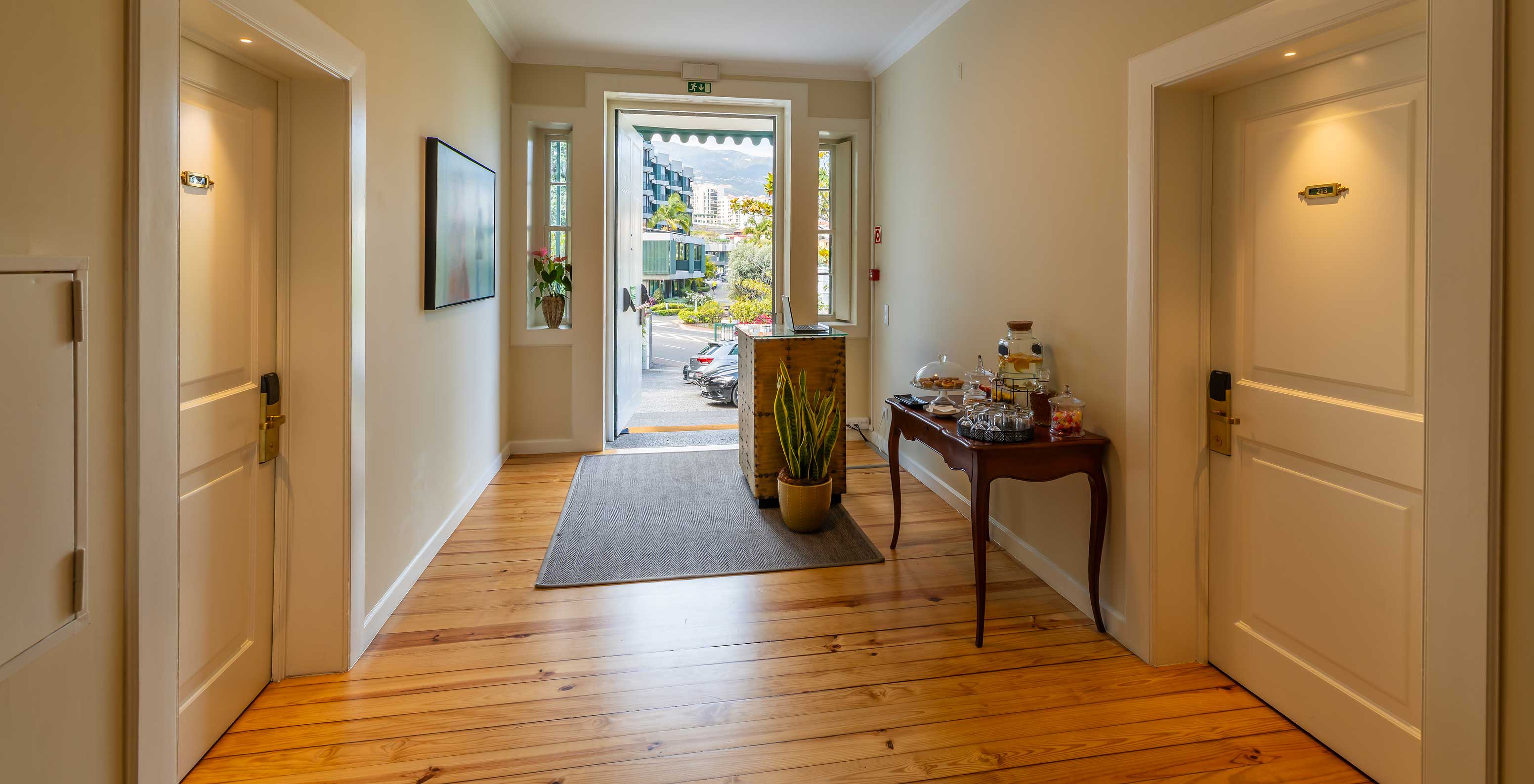 Entrance area of Pestana Quinta Perestrello, a 4-star hotel near the center of Funchal