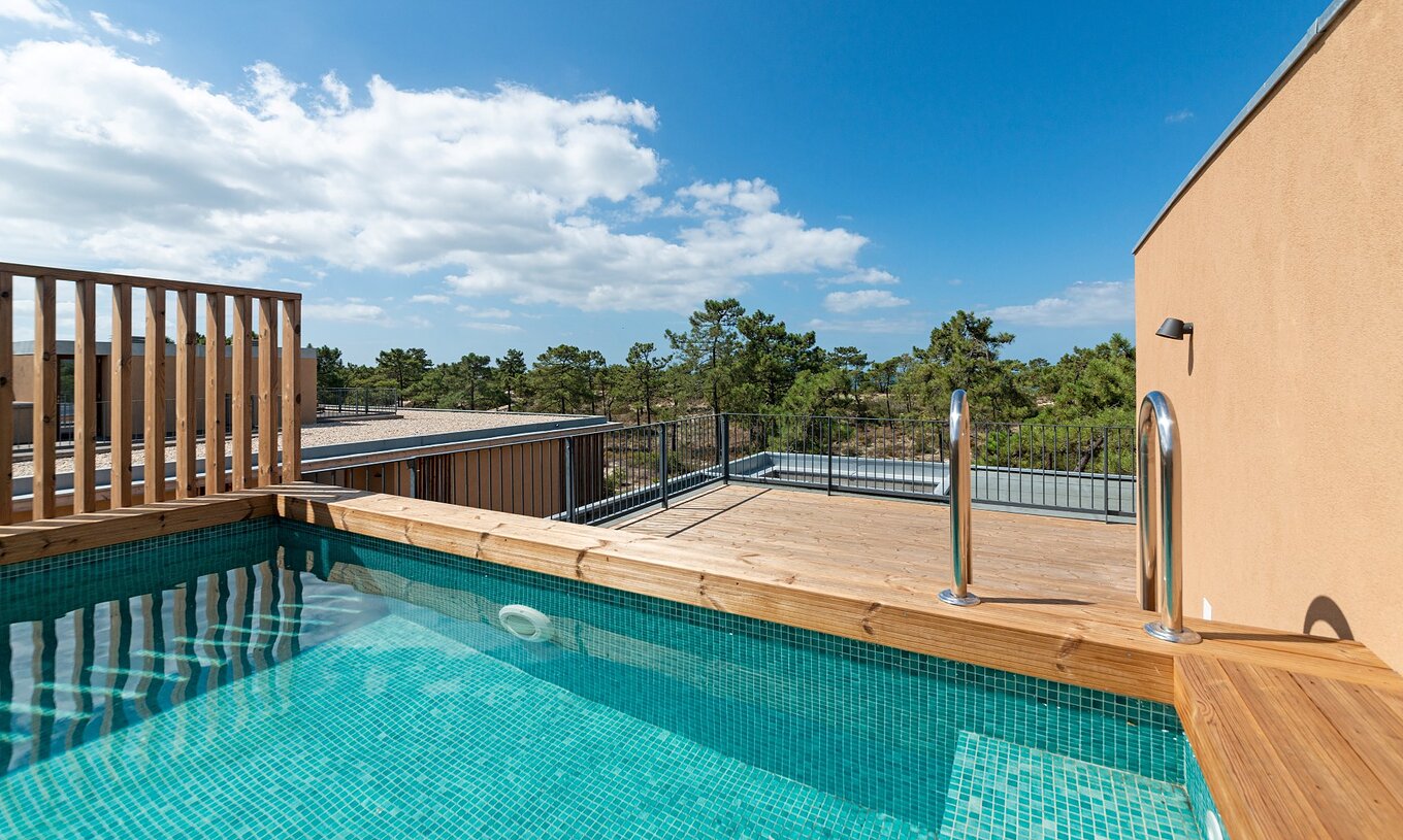 The Eco Village Apartment 1st Floor Views of Pestana Tróia Eco Resort has a private pool with nature view