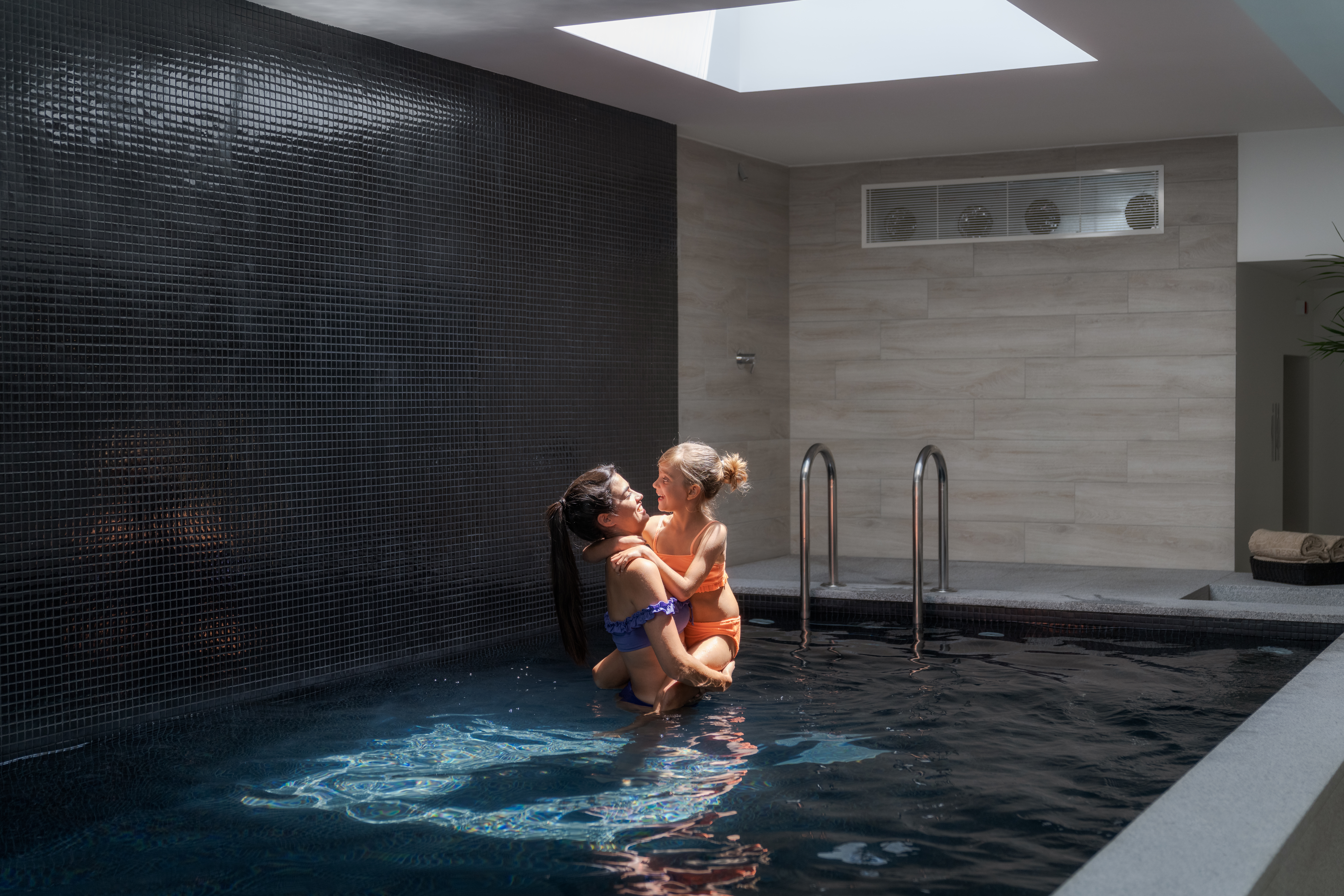 Pestana Douro, hotel with a pool facing the Douro River, has an indoor pool with natural light from the ceiling