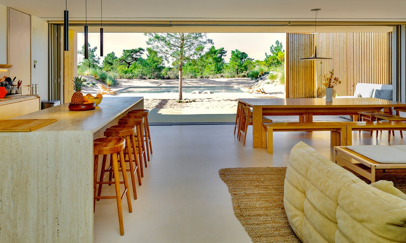 Les Exclusive Premium Villas avec piscine privée du Pestana Tróia Eco Resort ont une piscine au milieu de la nature