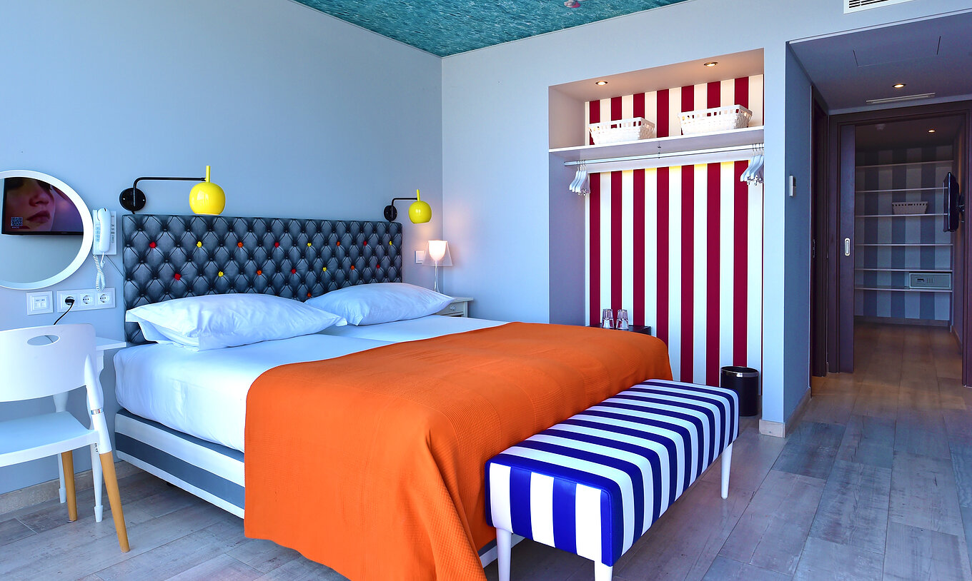 Le Deluxe Balcon Vue Mer ou Piscine - Exclusif Website du Pestana Alvor South Beach a deux lits individuels