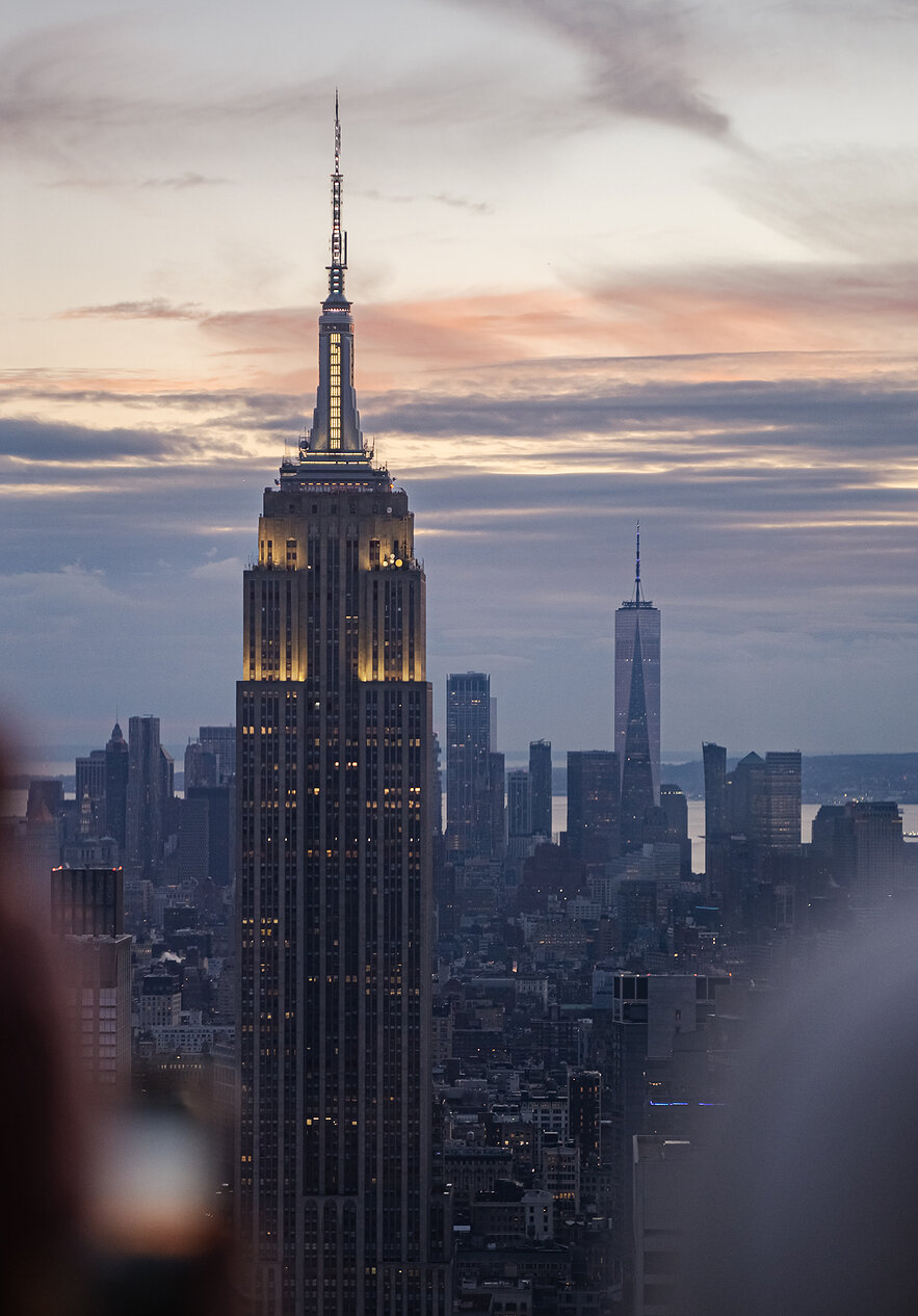 Découvrez les États-Unis et profitez des meilleures vues sur la ville et l'Empire State Building à New York.