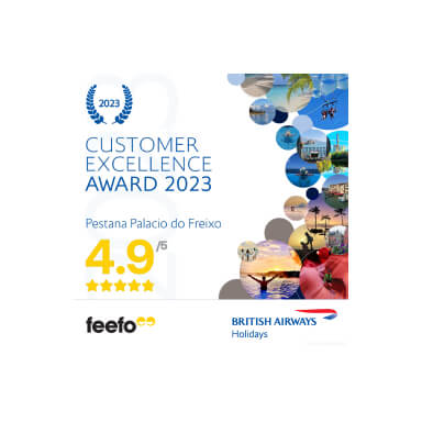 Customer Excellence Award, British Airways, 2023 - Pestana Palácio do Freixo