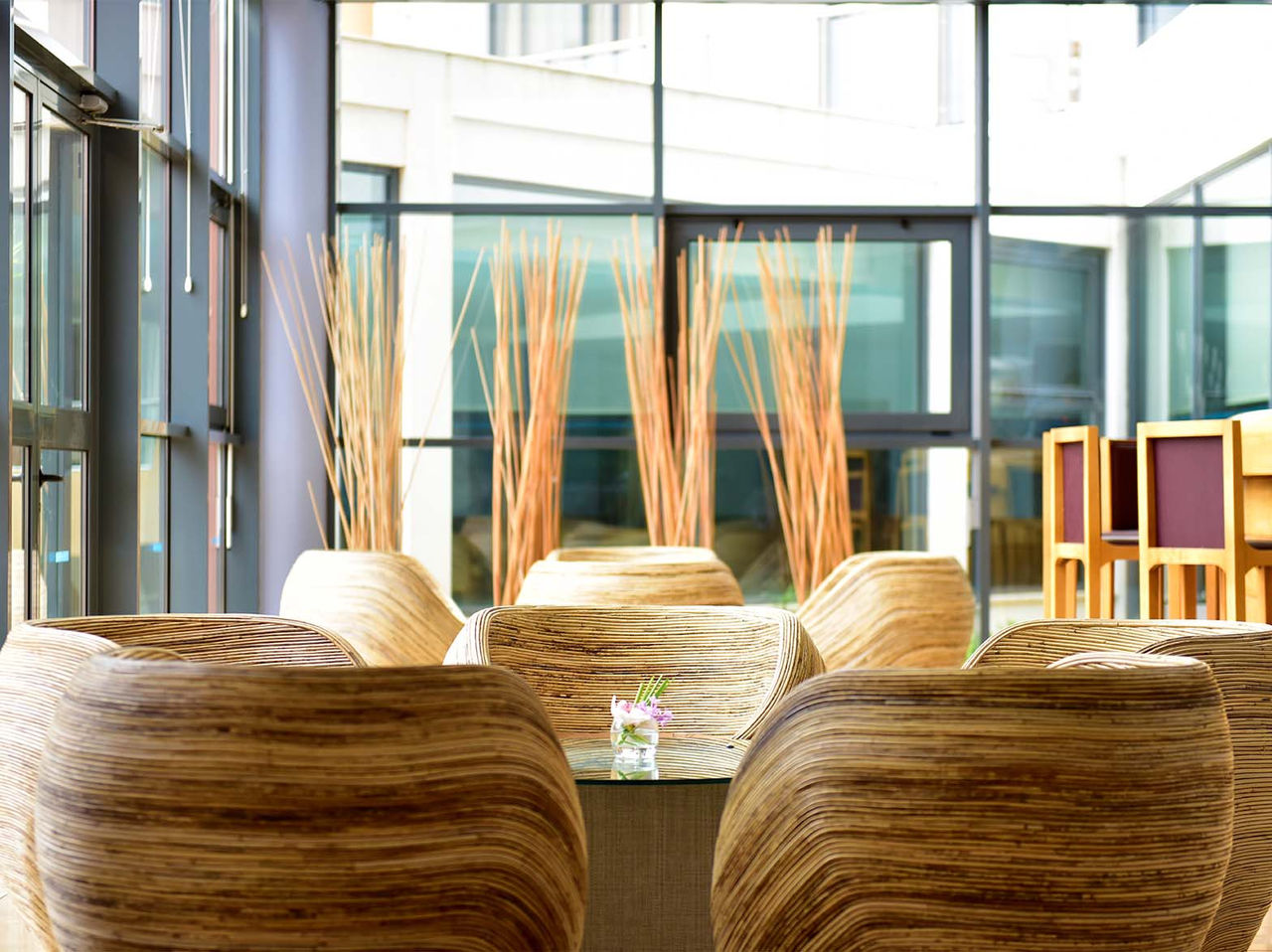 De bar A Adega, van het Aparthotel in de Algarve, heeft seizoensgebonden gesneden fruit