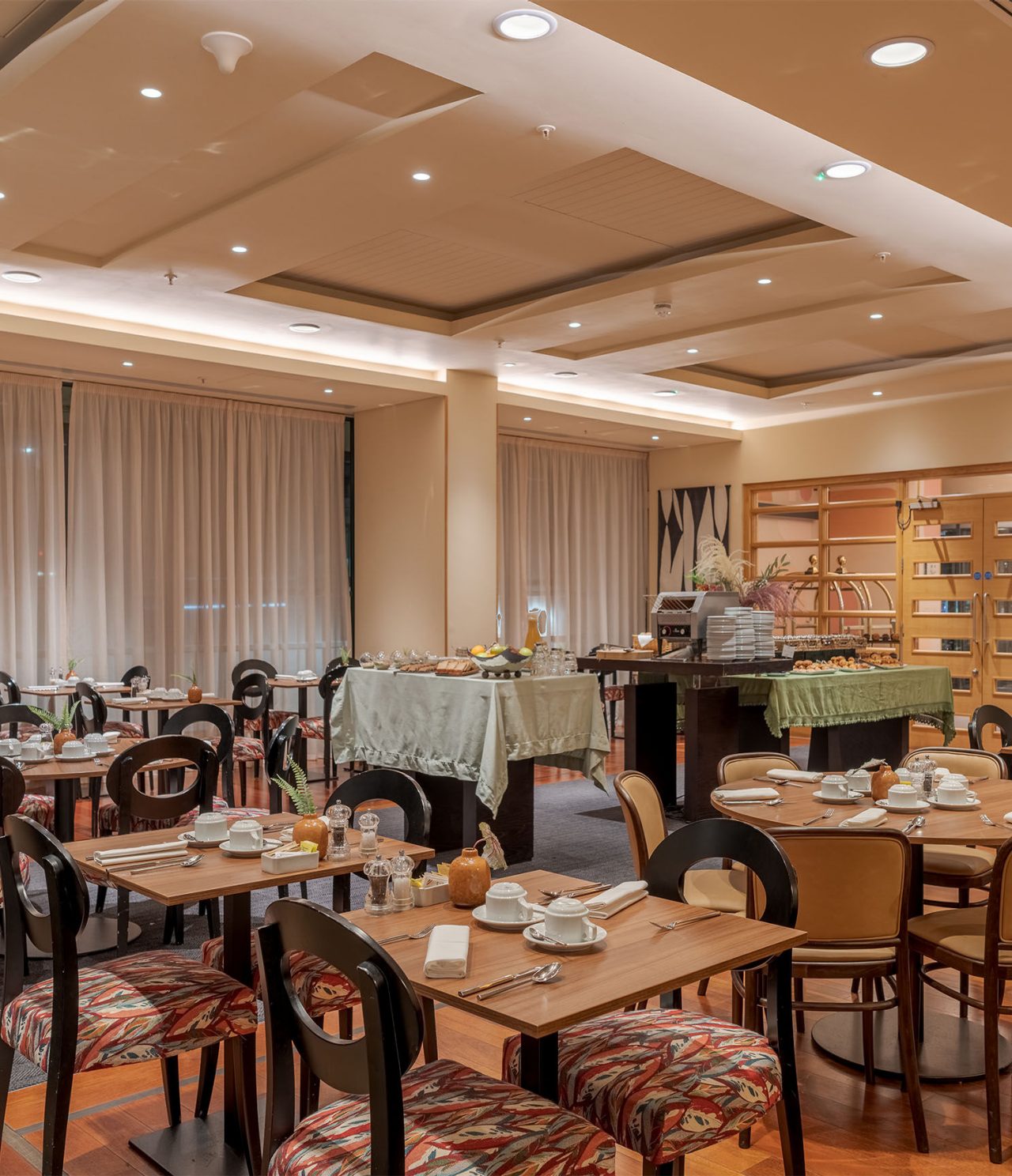 Atlântico’s buffet table offers a wide variety of dining options