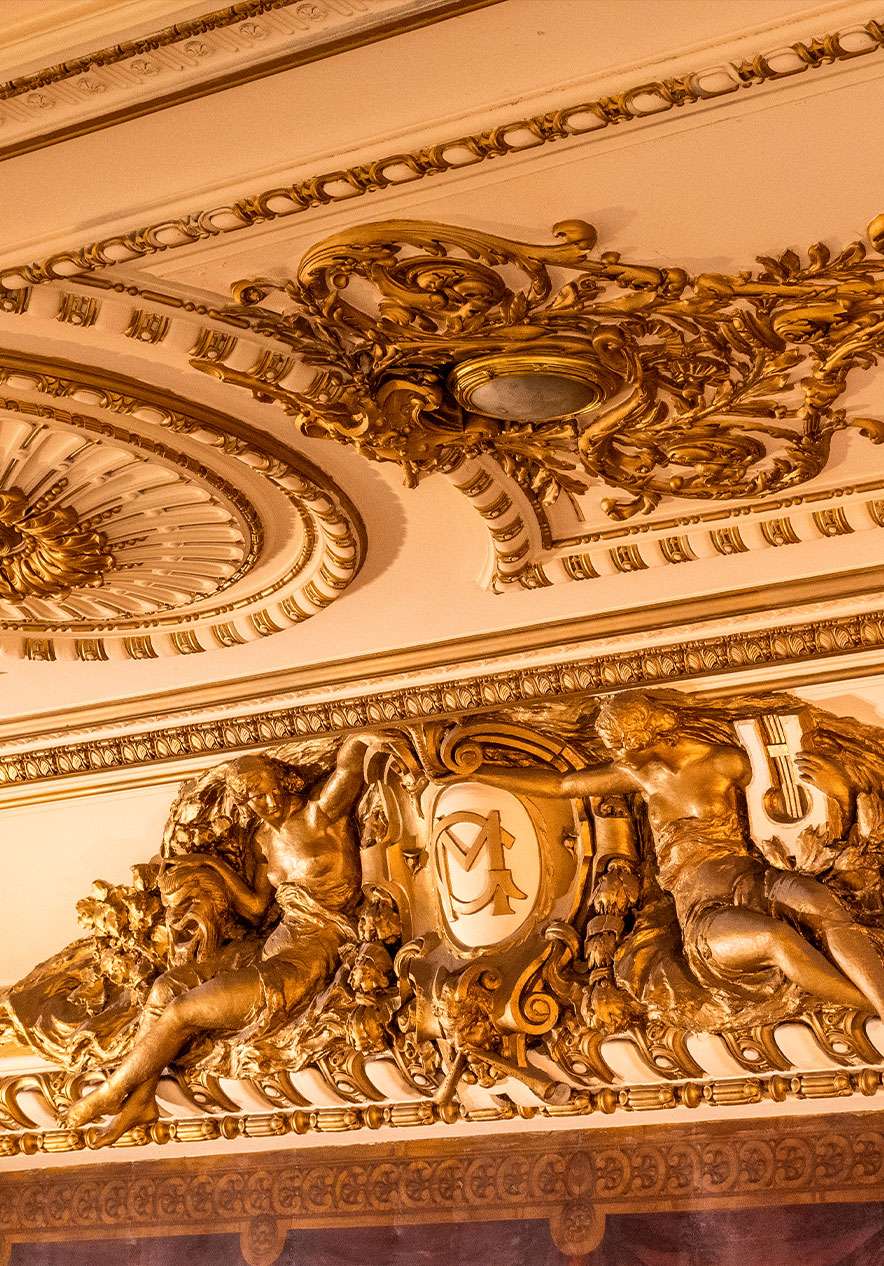 Interior view of El Ateneo Grand Splendid in Buenos Aires an impressive bookstore considered one of the best in the world