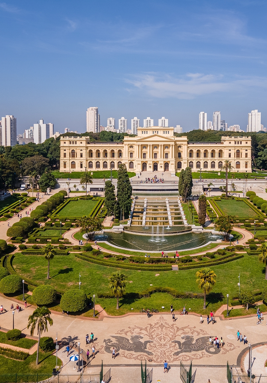Ipiranga Museum in São Paulo an imposing neoclassical building located in Independence Park