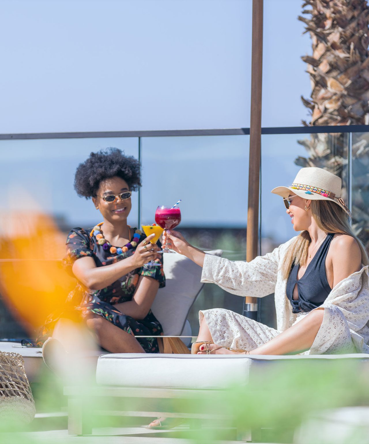 Pestana CR7 Marrakech was a step towards the brand's internationalization. Here, you can enjoy cocktails by the pool